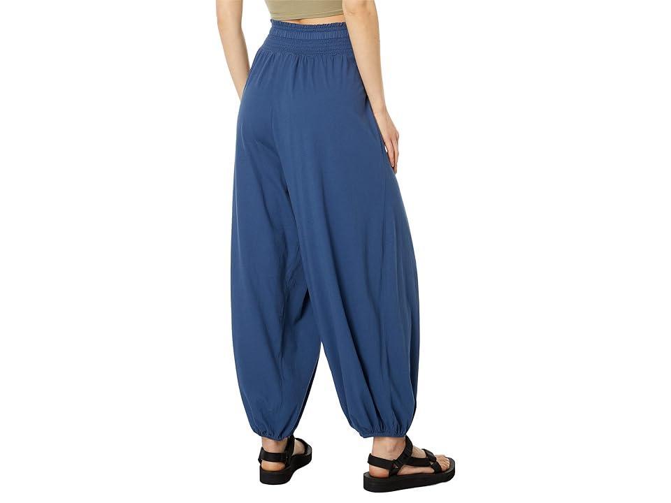 bobi Los Angeles Ruffle Waist Boho Pants (Coast) Women's Casual Pants Product Image