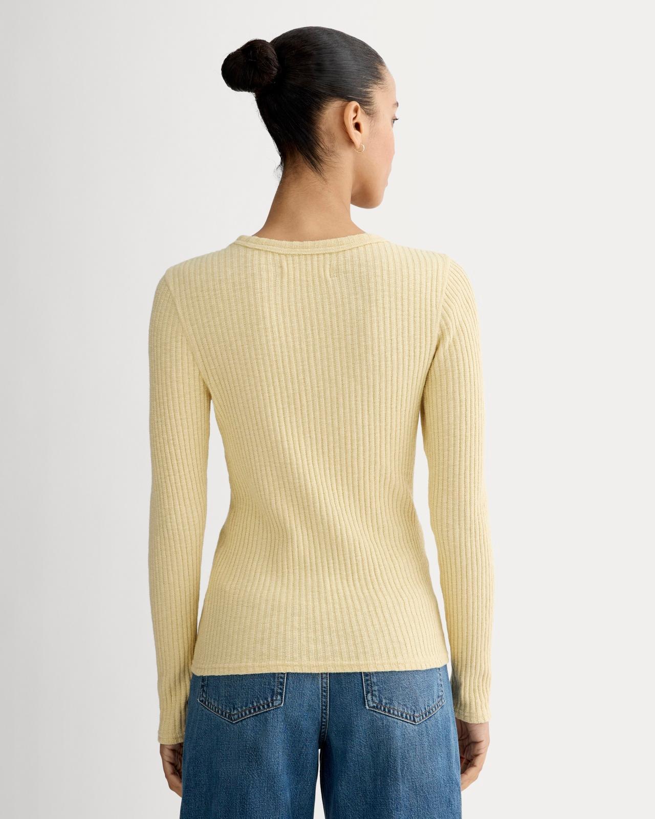The Cozy Rib Long-Sleeve Tee Product Image