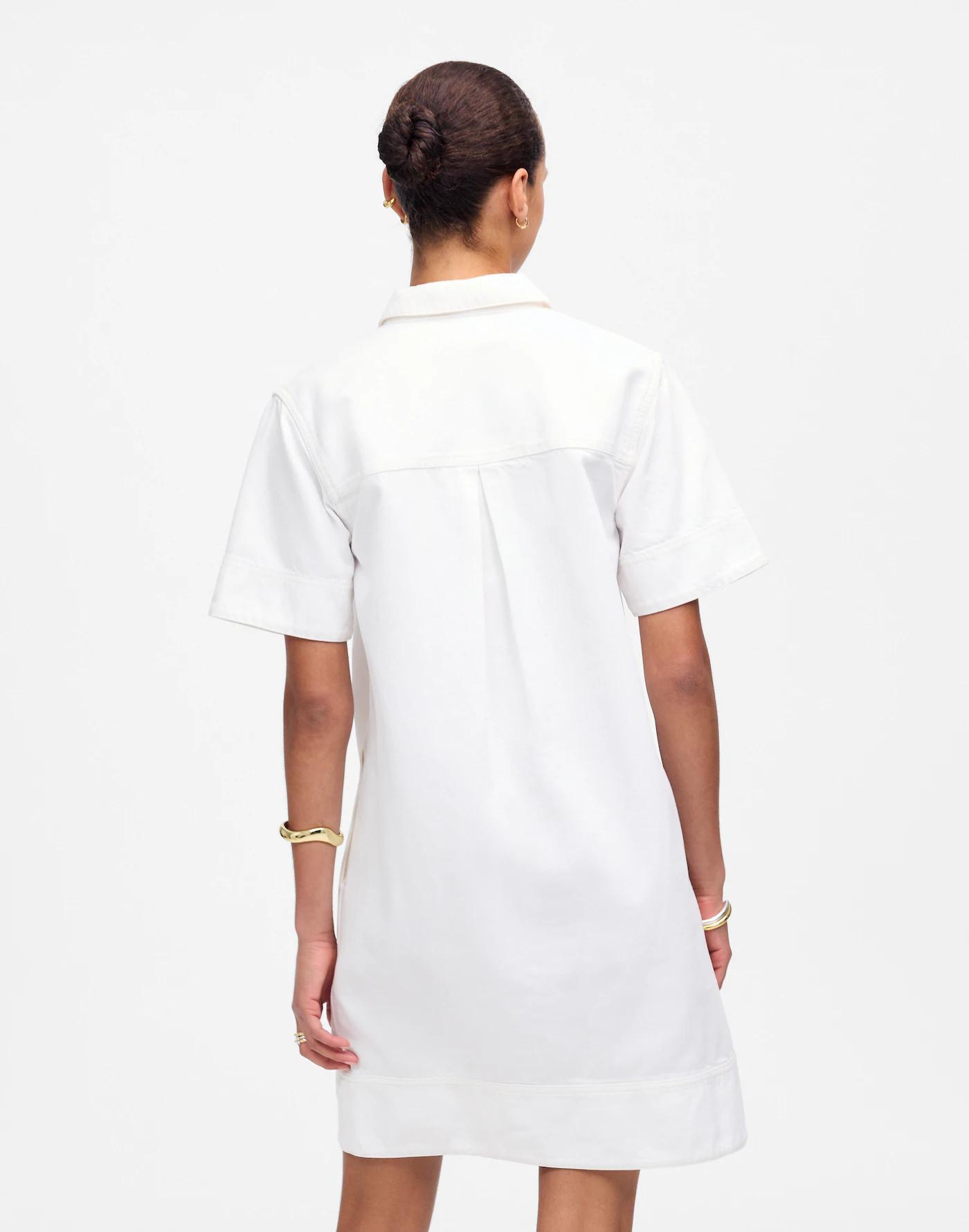 Denim Popover Dress Product Image