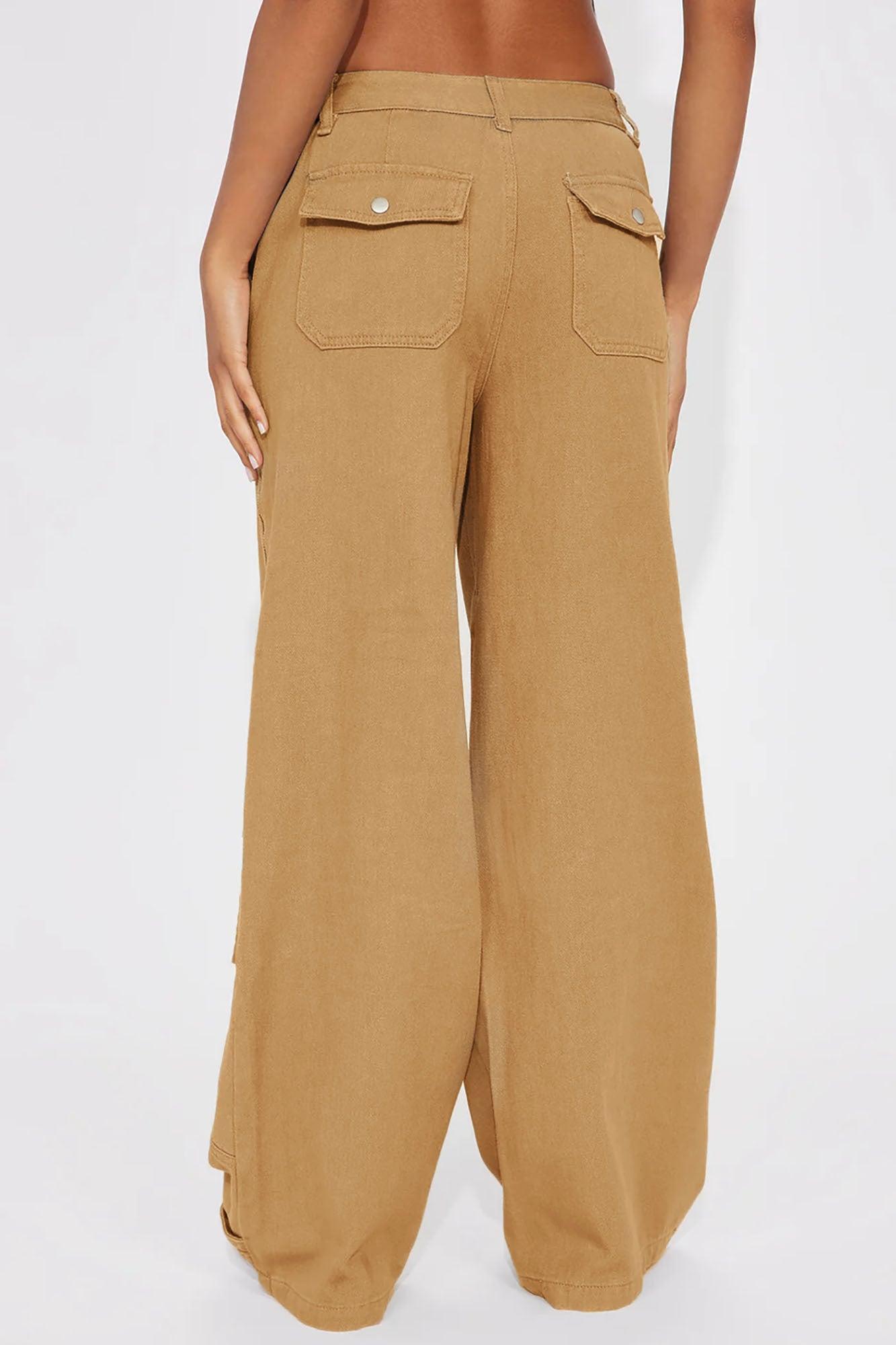 I Do It Better Cargo Pant - Khaki Product Image