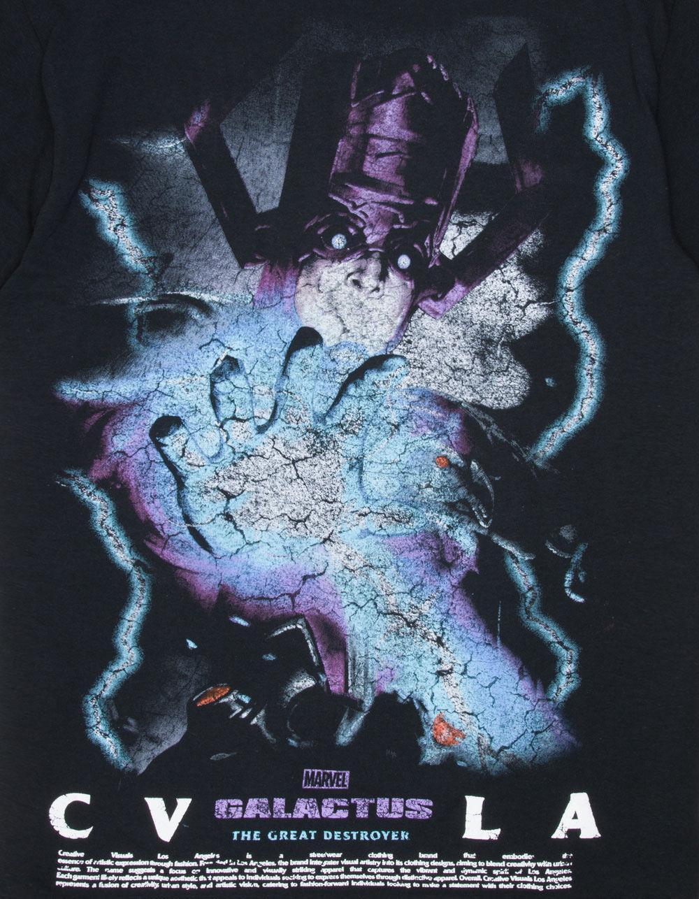 CVLA x Marvel Villains Galactus Mens Tee - BLACK Product Image