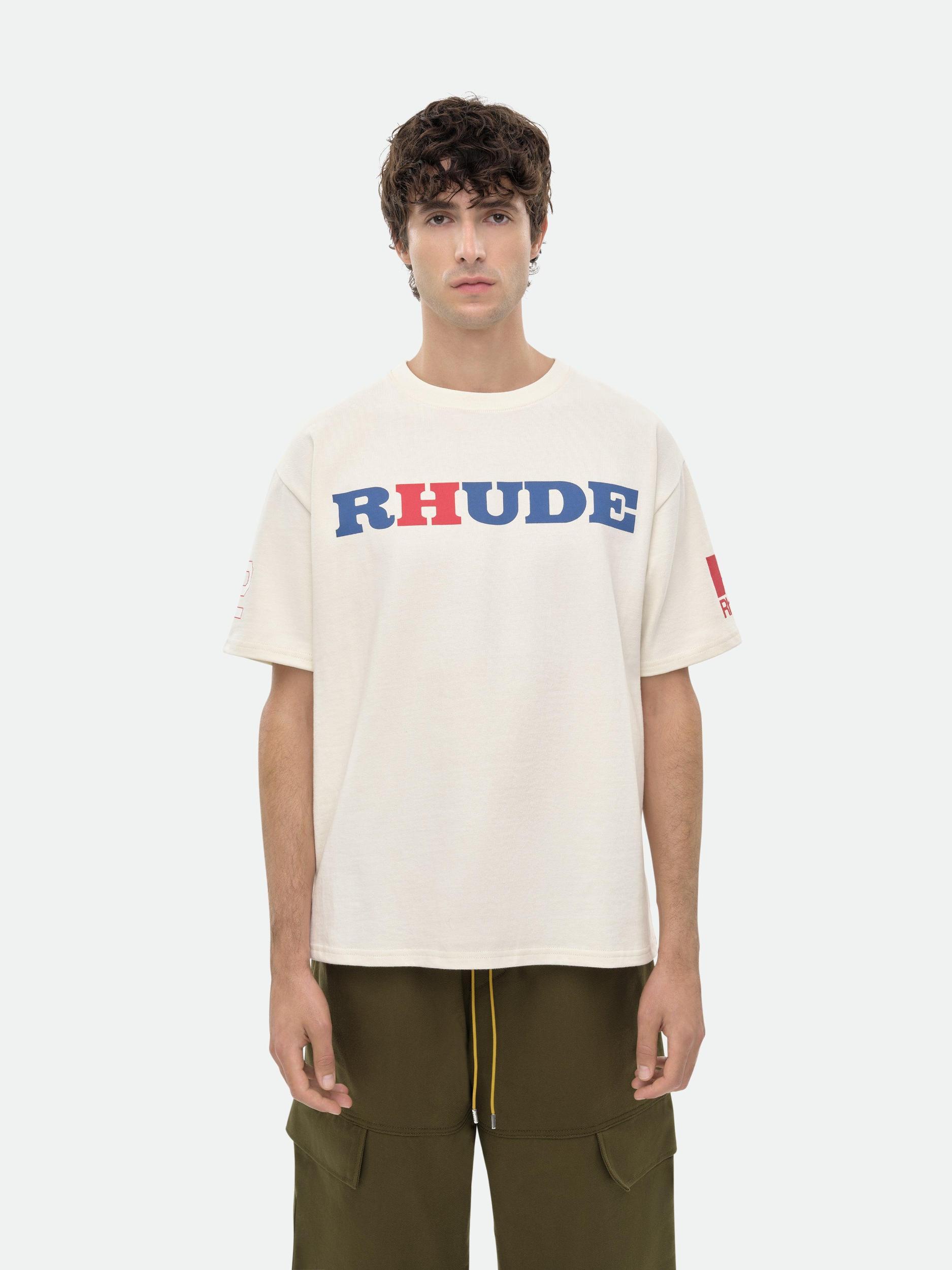 RHUDE RACING TEE Male Product Image