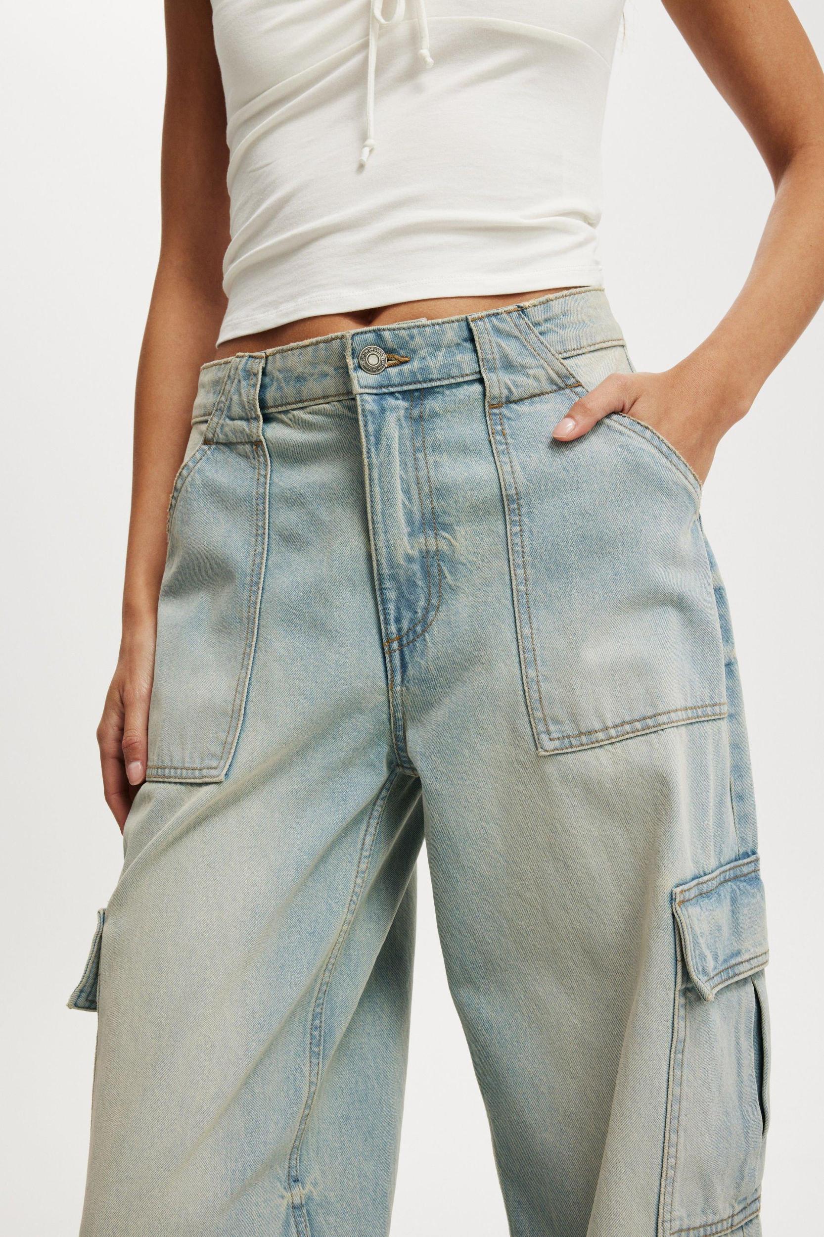 Relaxed Cargo Jean Product Image
