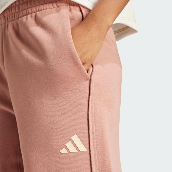 adidas ALL SZN Loose Graphic 7/8 Pants Warm Clay M Womens Product Image