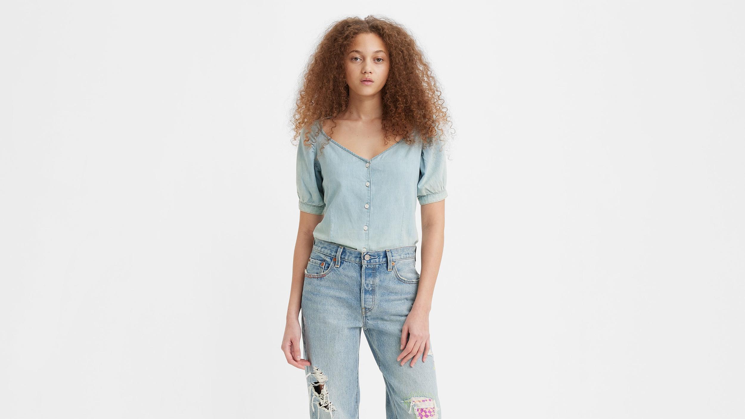 Marta Raglan Short Sleeve Blouse Product Image