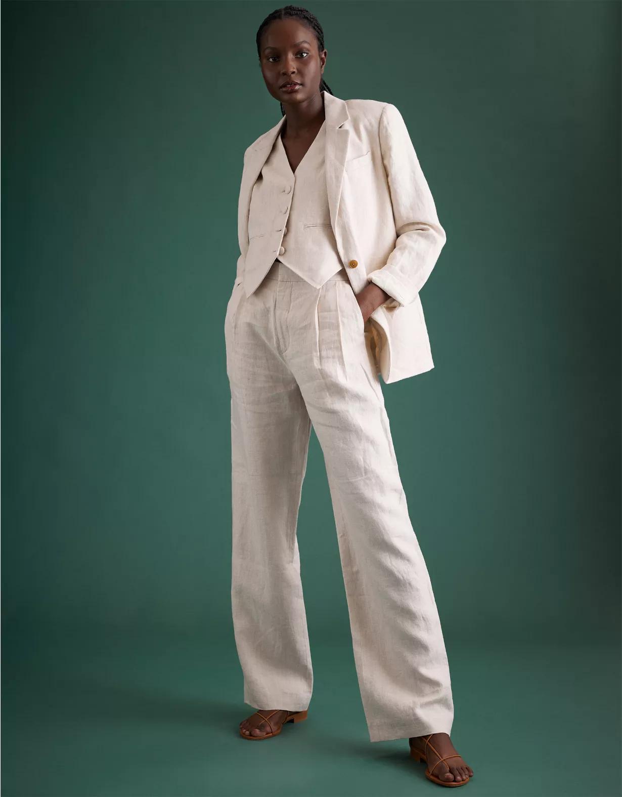 AE77 Premium Linen Trouser Product Image