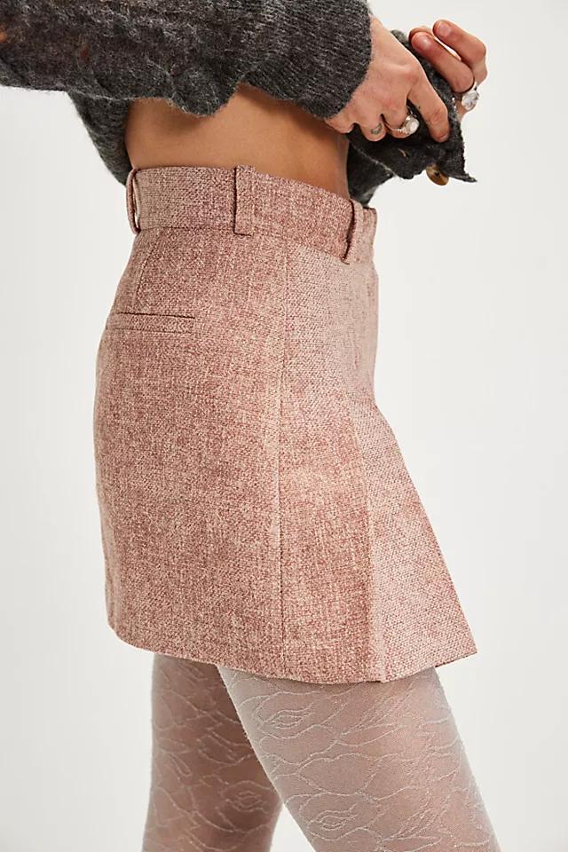 Moon River Pleated Mini Skort Product Image