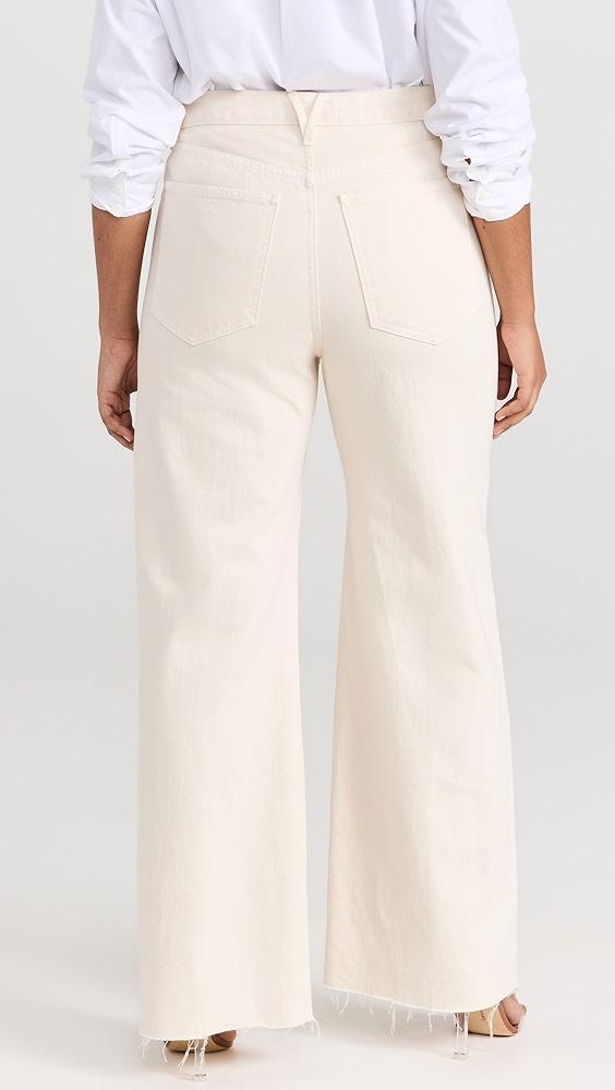 Veronica Beard Jean Taylor High Rise Wide Leg Jeans | Shopbop Product Image