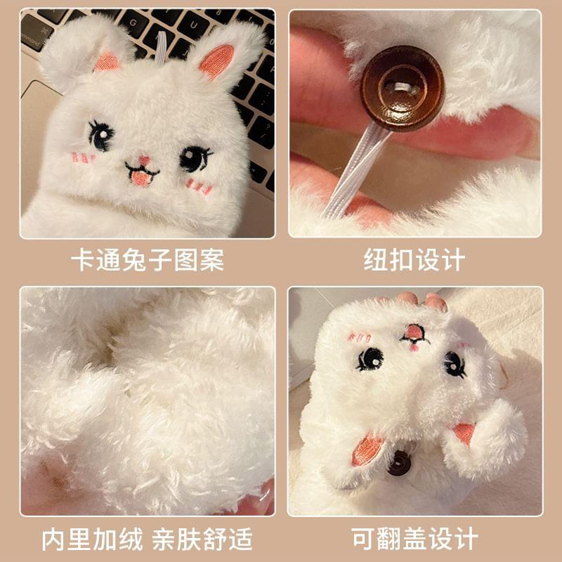Cartoon Fluffy Mittens Product Image
