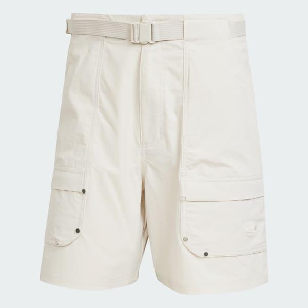 adidas Premium Essentials Utility Cargo Shorts Black S Mens Product Image