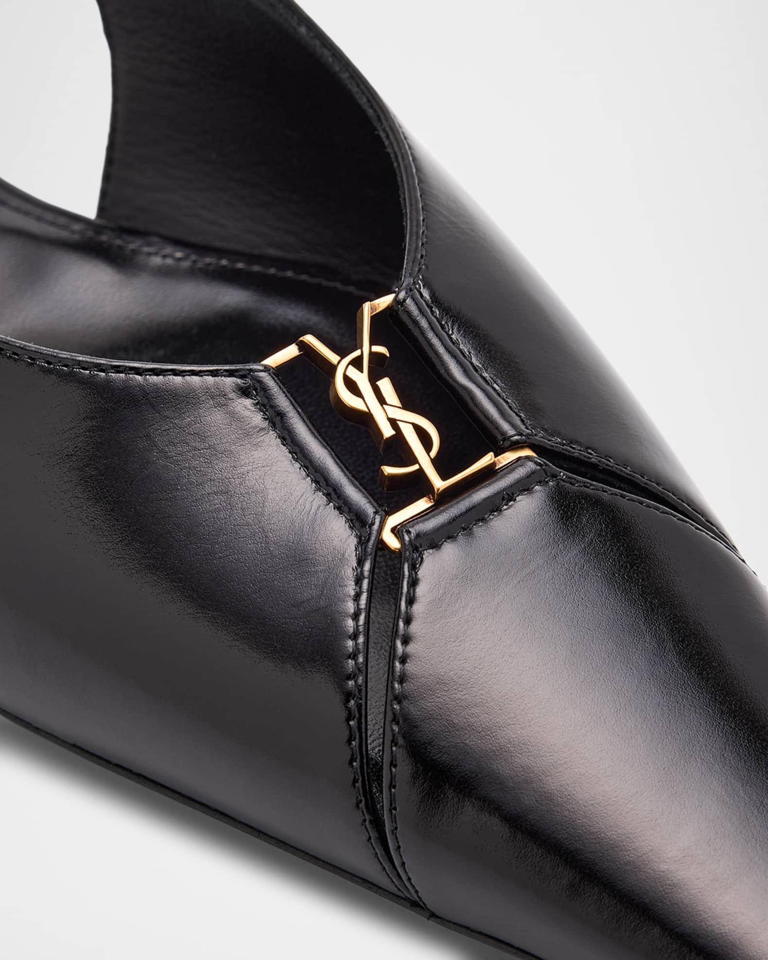 Babylone Leather YSL Slingback Ballerina Flats Product Image