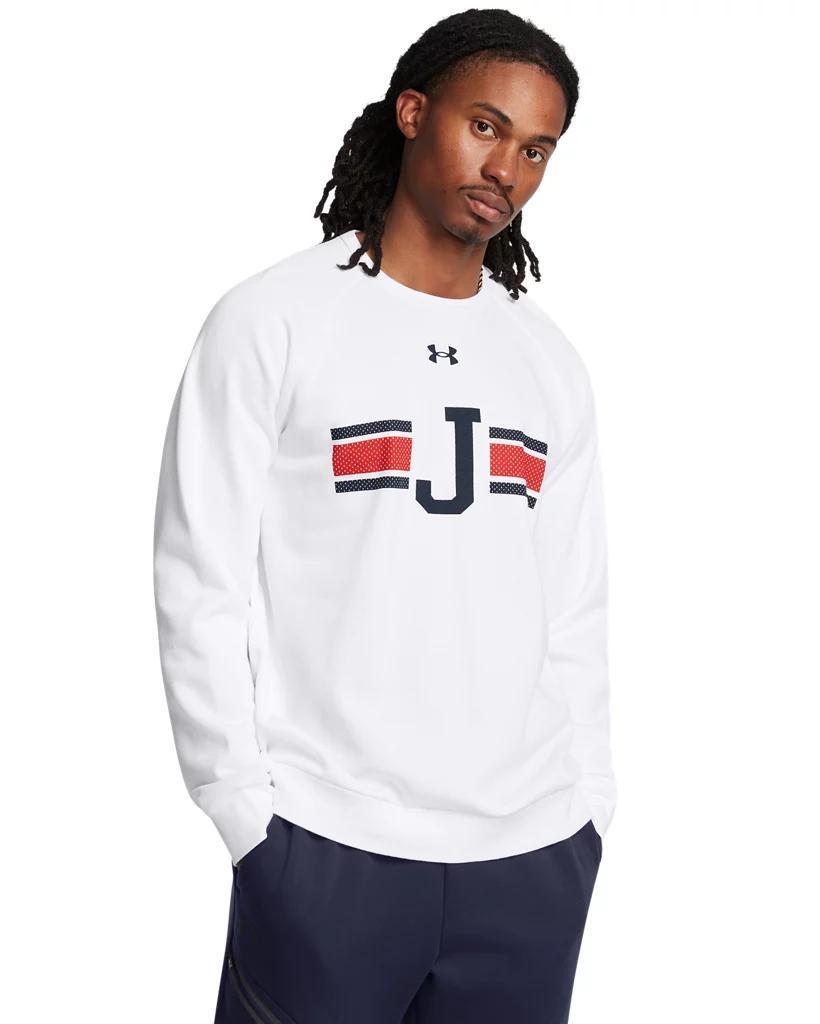 Men's UA Rival Fleece Collegiate Crew Product Image