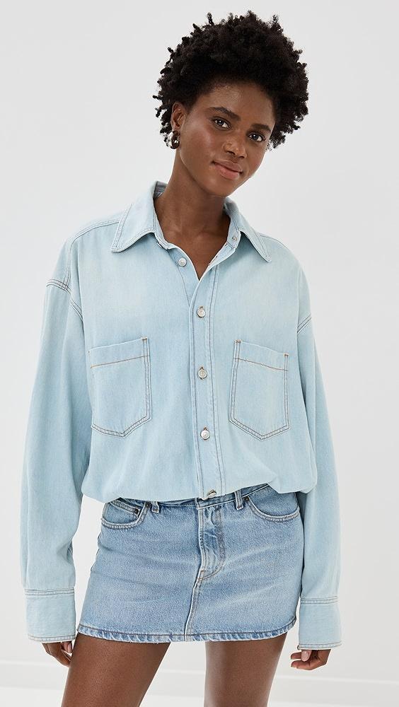 HAIKURE Tatum Lipari Blue Dress | Shopbop Product Image