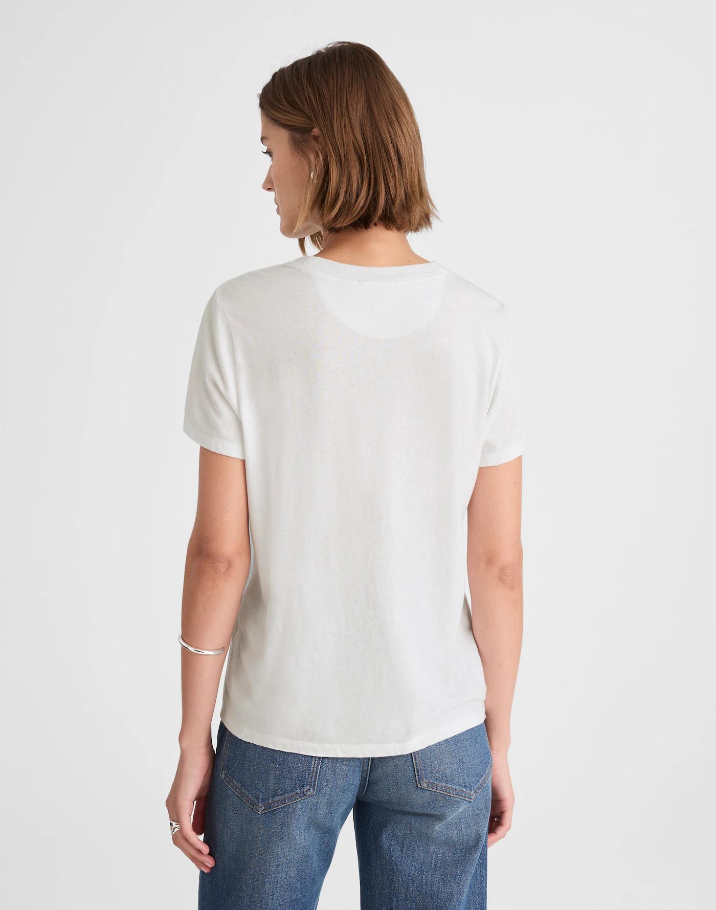 Garment-Dyed Shrunken Crewneck Tee Product Image