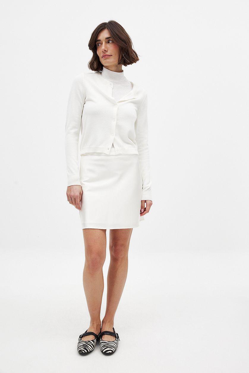 Mini Satin Skirt Product Image