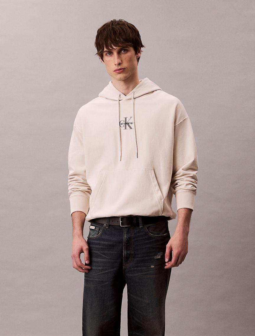 Monogram Logo Premium Fleece Hoodie Product Image