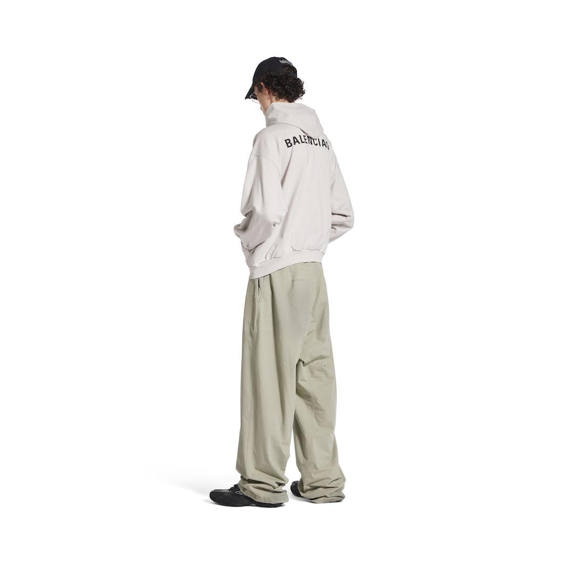 New Balenciaga Back Hoodie Medium Fit in Off White Product Image