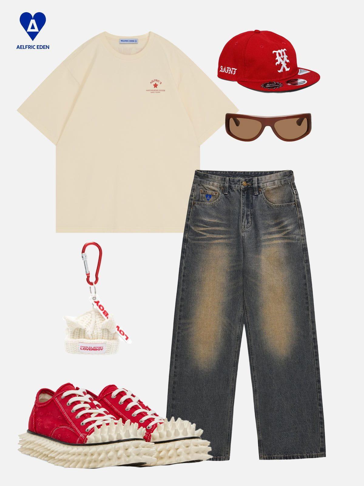 Aelfric Eden Cotton Print Tee Product Image