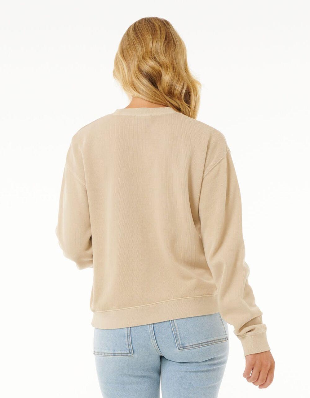 RIP CURL Slow Down Womens Relaxed Crewneck Sweatshirt Product Image