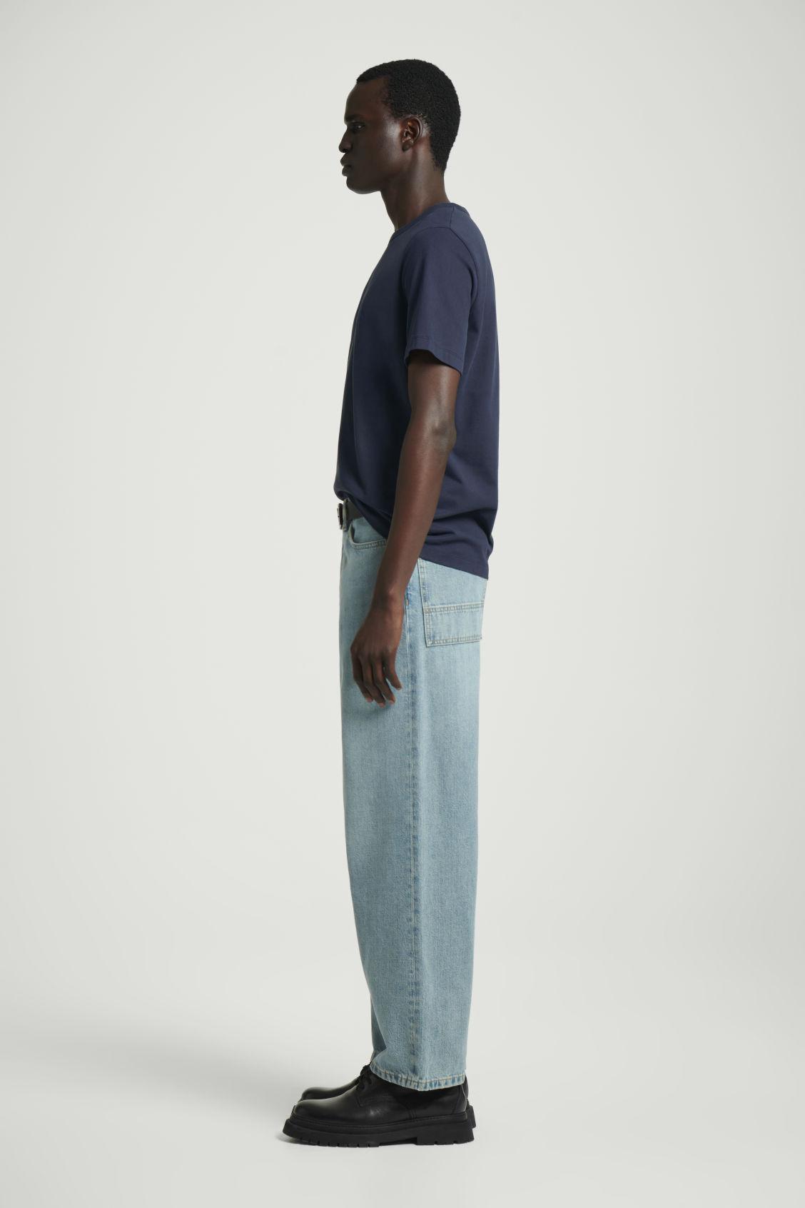 REGULAR LIGHTWEIGHT BRUSHED-COTTON T-SHIRT Product Image