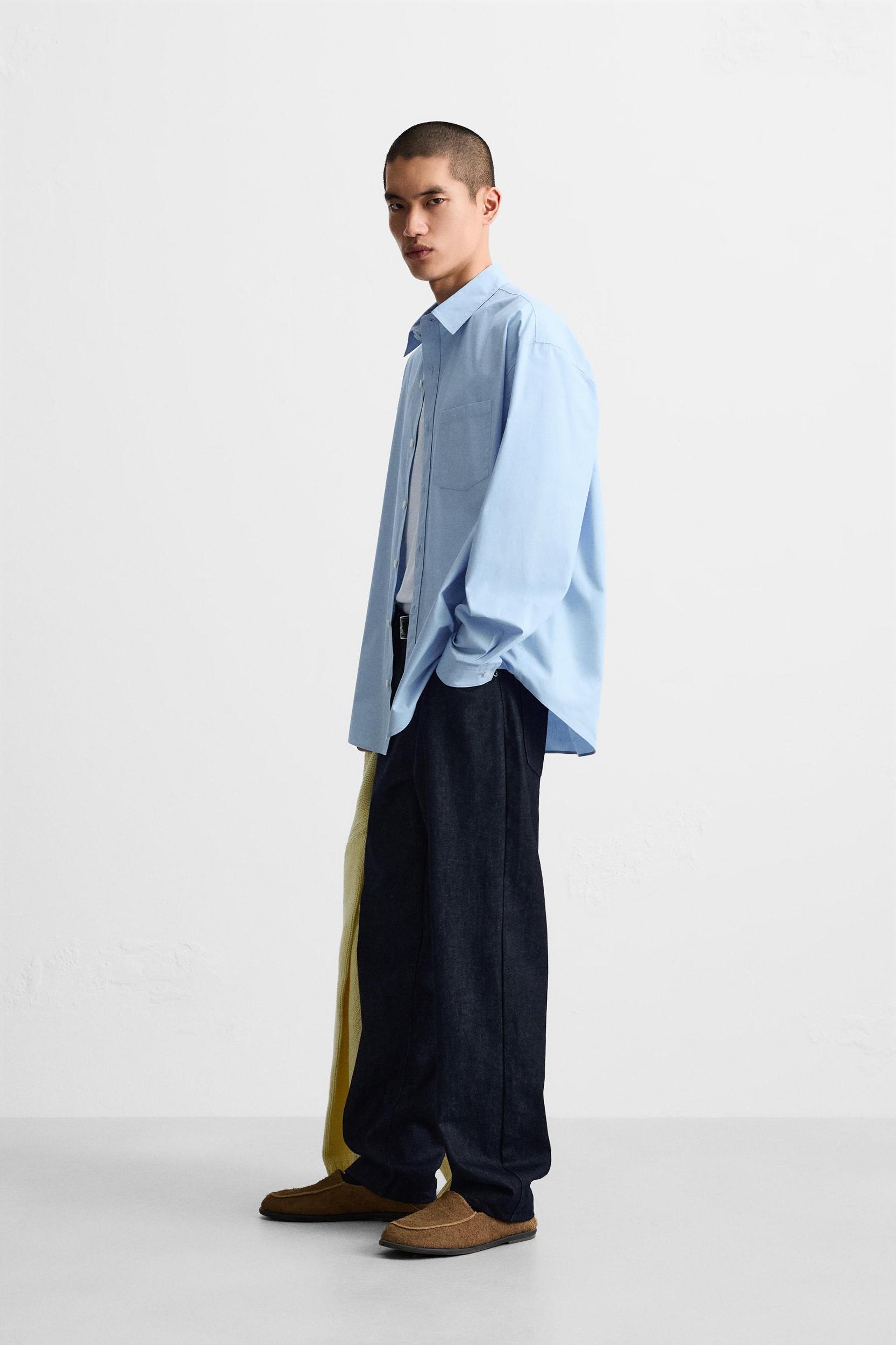 POPLIN POCKET SHIRT Product Image