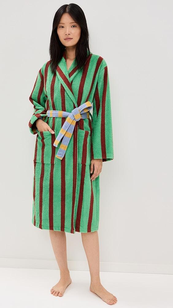 Dusen Dusen Stripe Bathrobe | Shopbop Product Image