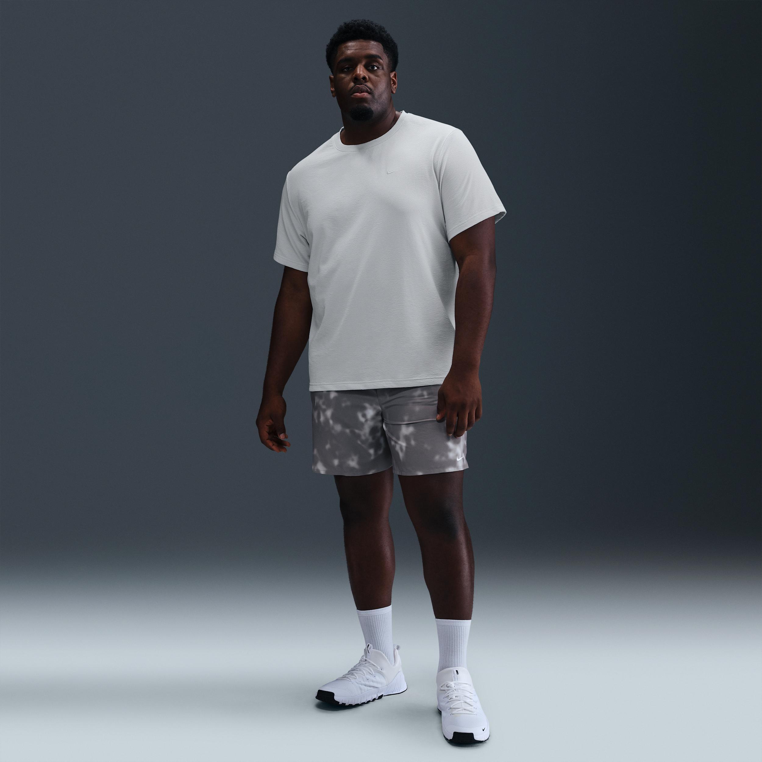Nike Men's Primary Dri-FIT Seersucker Short-Sleeve Versatile Top Product Image