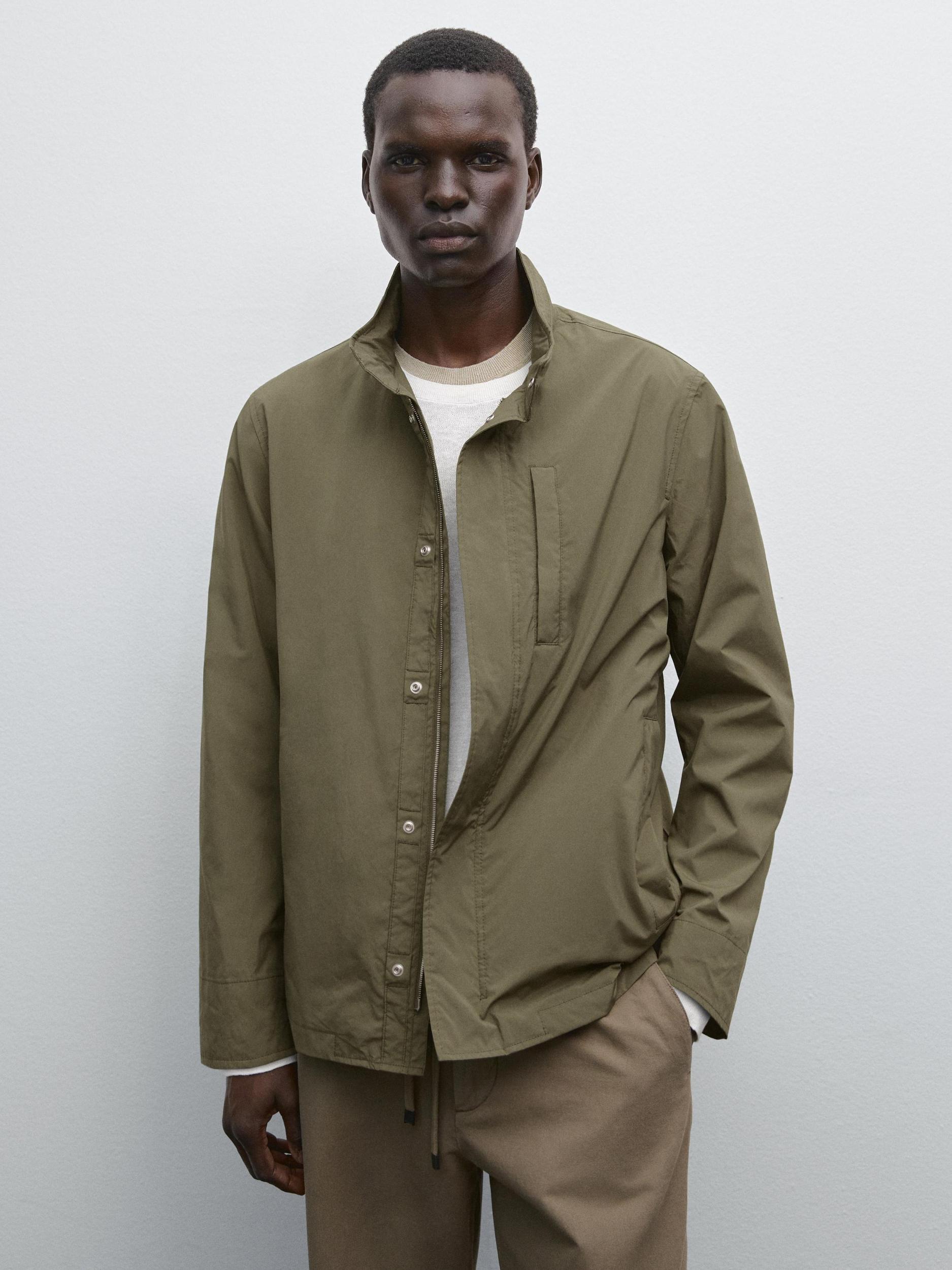 Technical fabric jacket Product Image