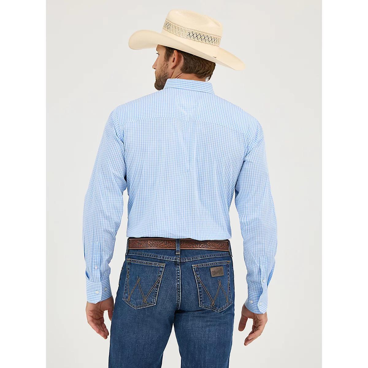 Men's Cody Johnson One Pocket Button Down Shirt in Ceramic Print Product Image