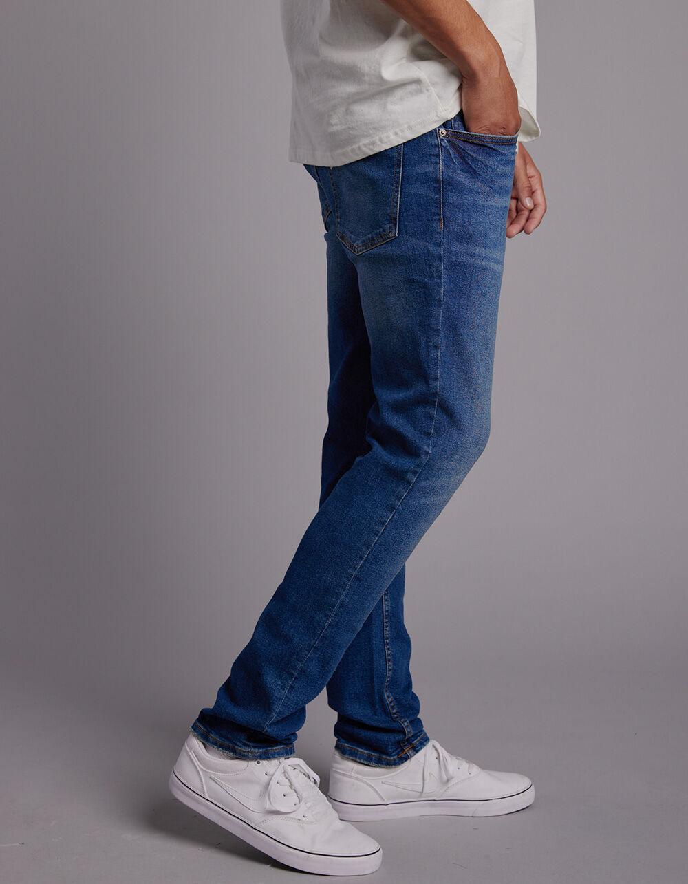 RSQ Mens Slim Taper Jeans - Dark Wash Product Image