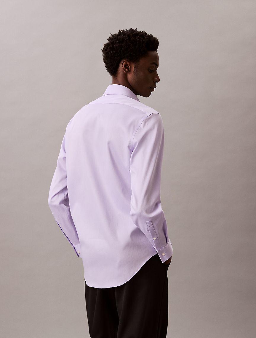 Steel Solid Slim Fit Button-Down Shirt Product Image