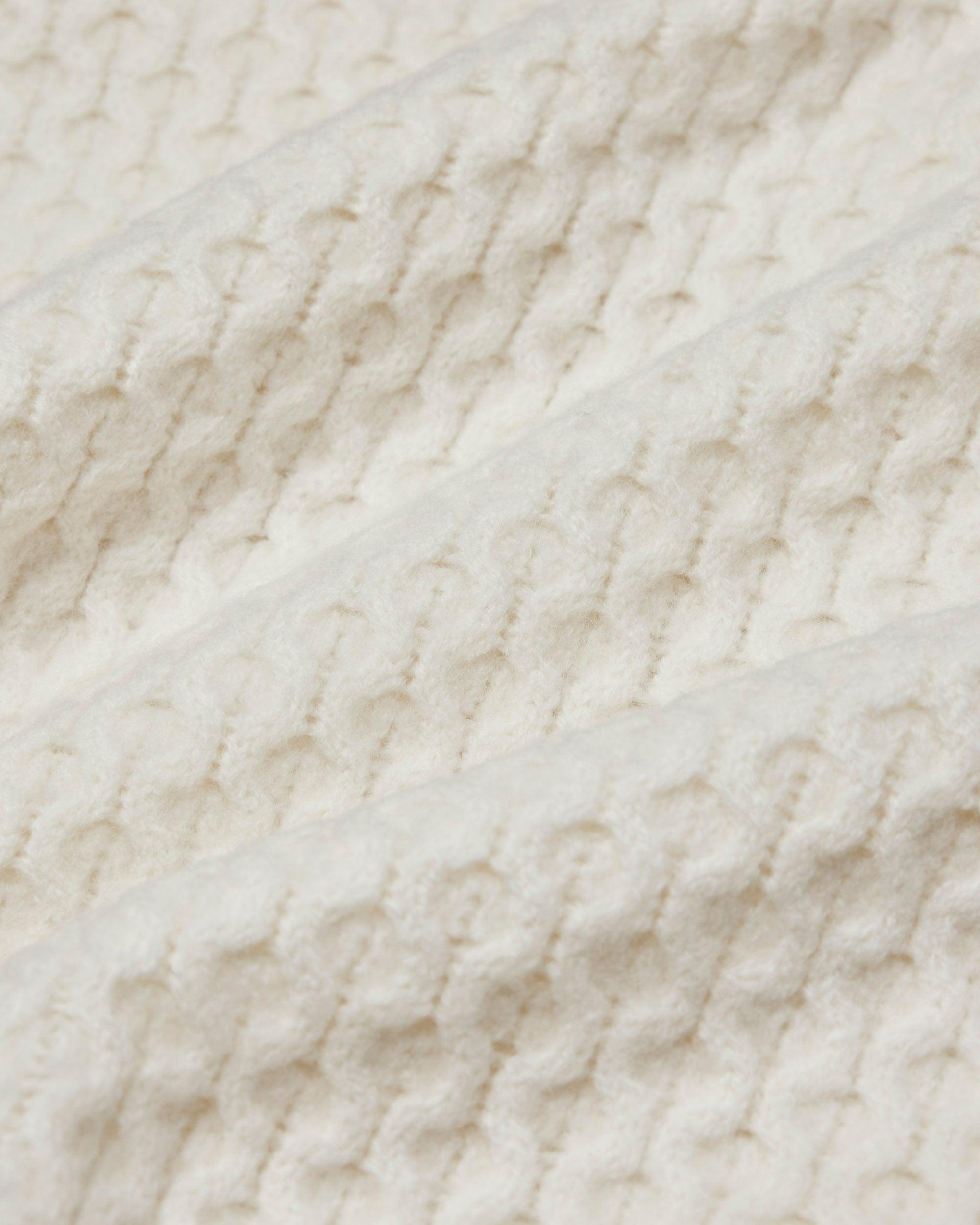 Merino Honeycomb Crewneck Male Product Image