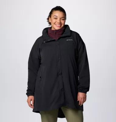 Columbia Women's Eastmoreland Lined Long Jacket - Plus Size- Product Image