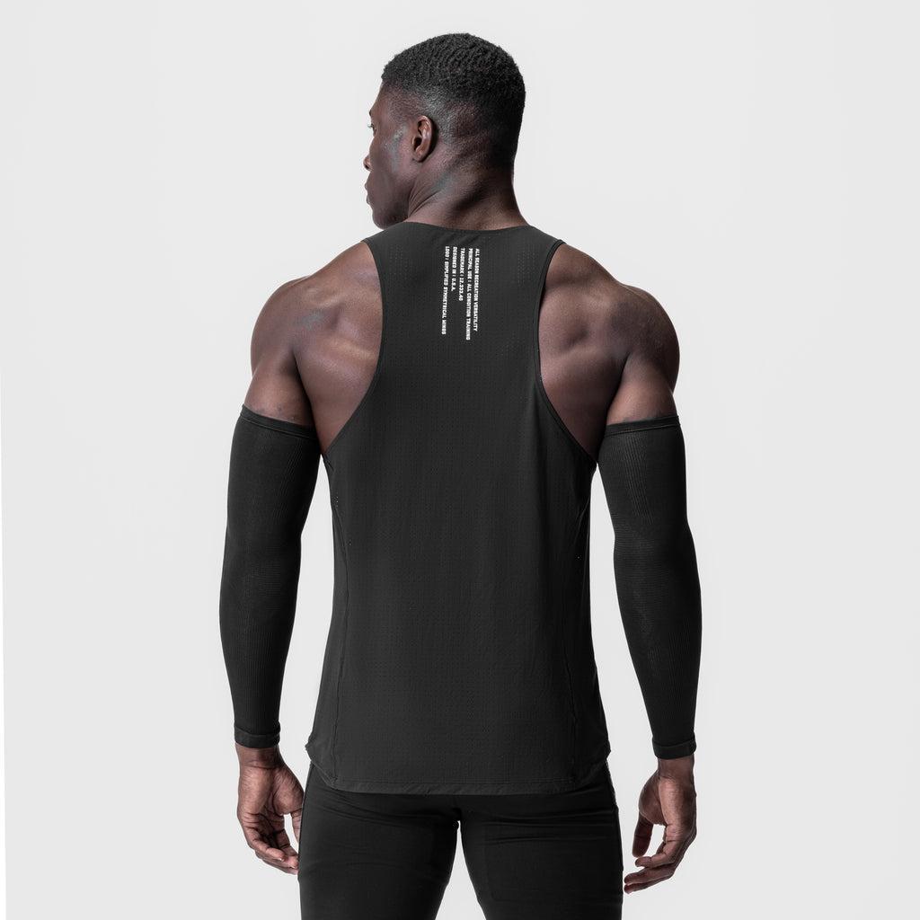 0949. Laser-Vent™ Singlet Tank - Navy Product Image