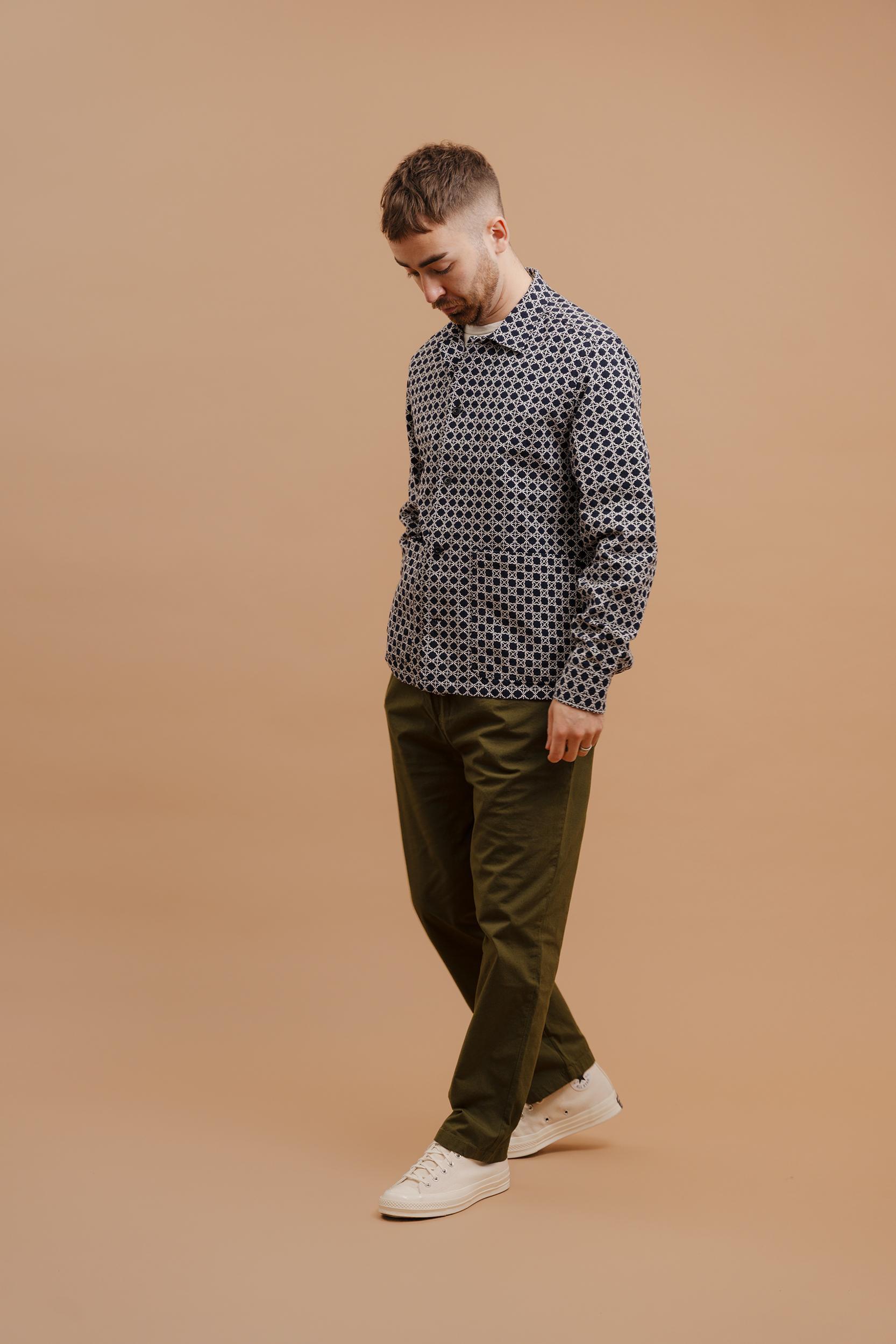 Delos Jacquard Overshirt Product Image
