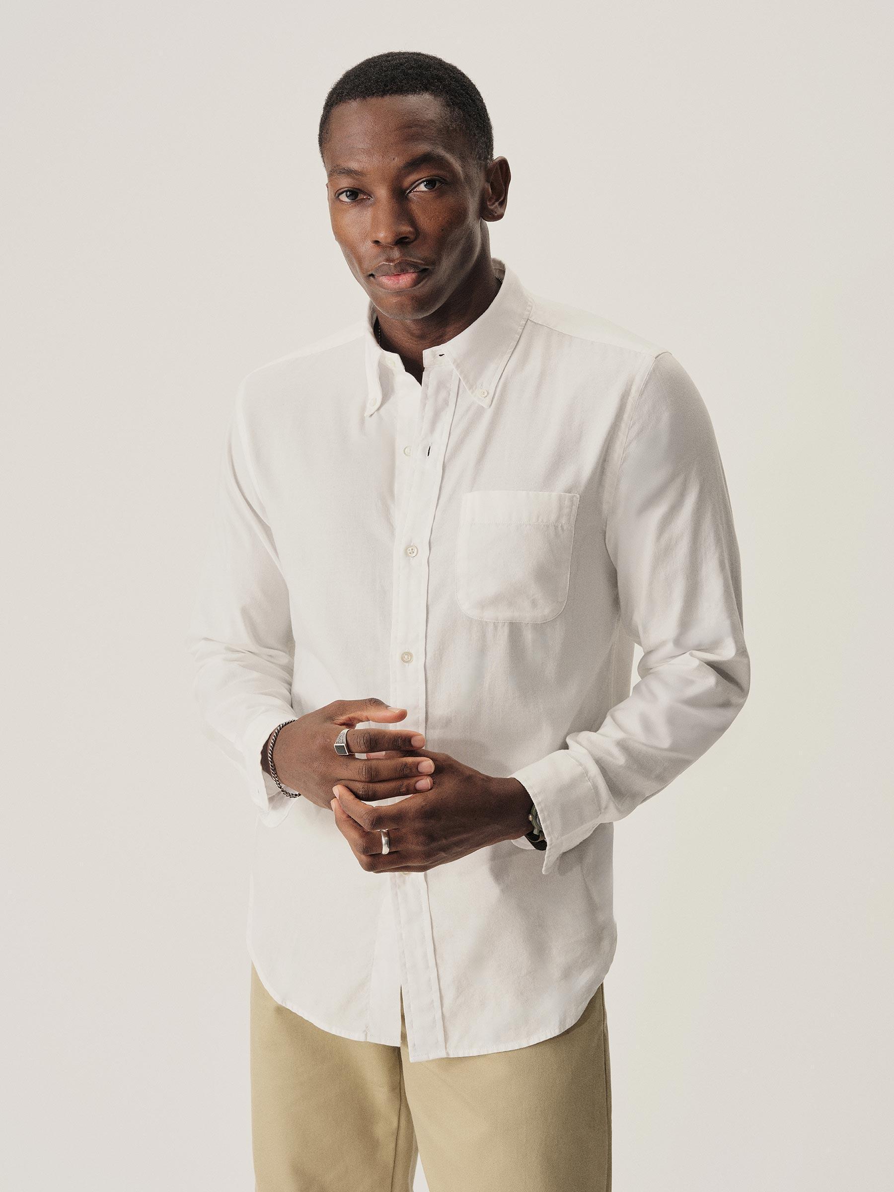 White California Oxford BD Shirt Product Image