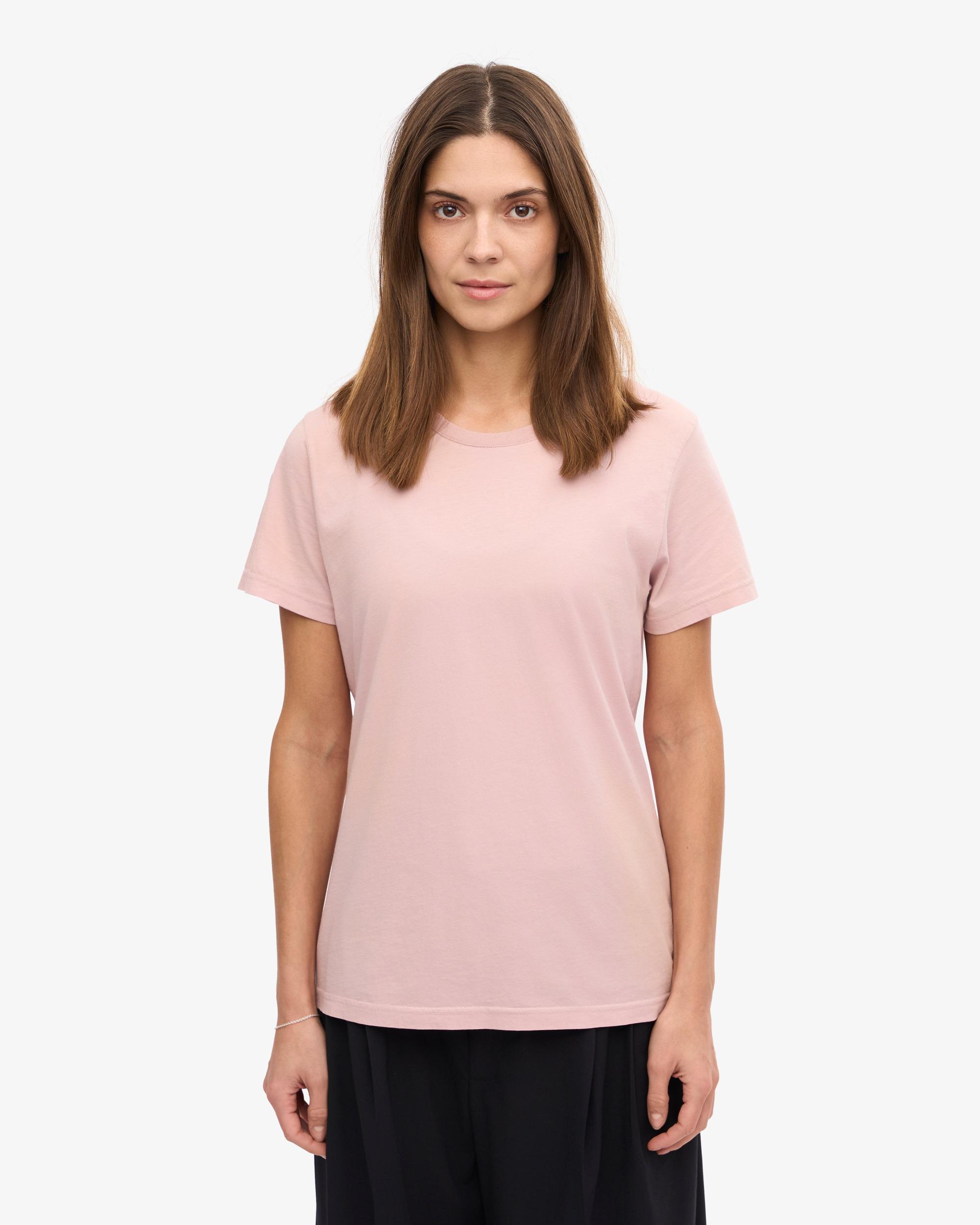 Women Light Organic Tee - Faded Pink Product Image
