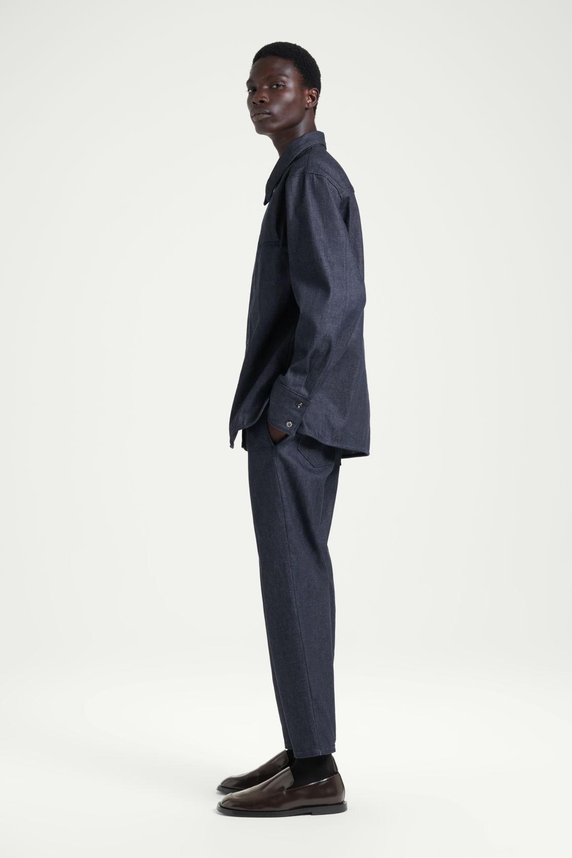 THE RAW DENIM SHIRT Product Image