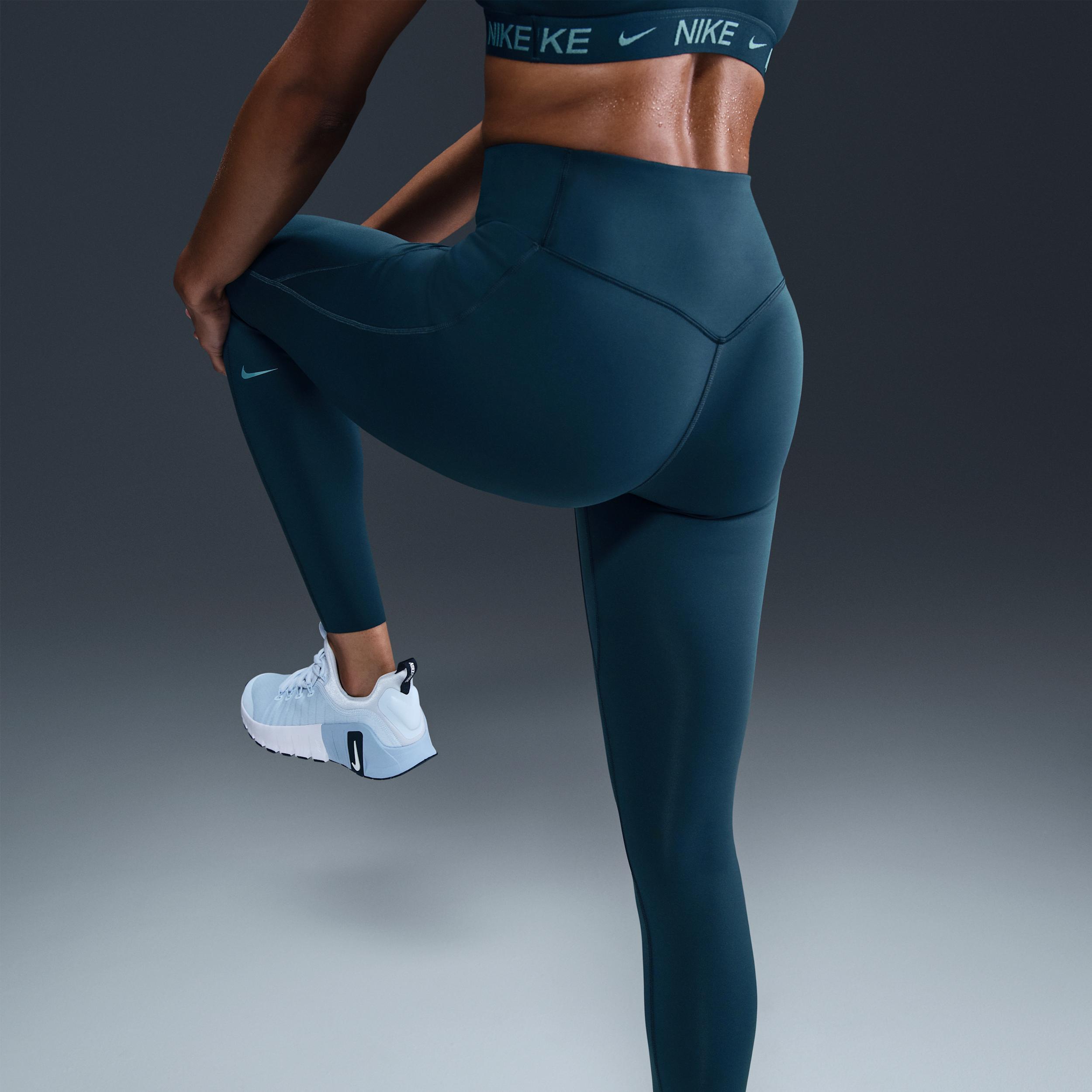 Nike Universa Women's High-Waisted Full-Length Leggings with No Front Seam Product Image