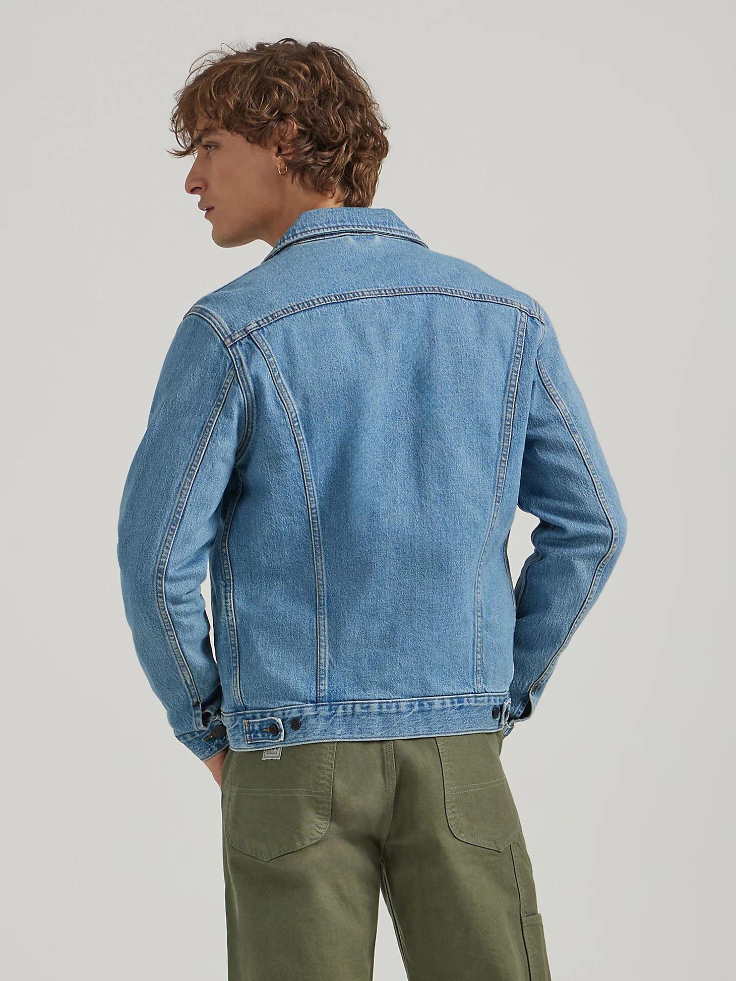 Men's Essential Relaxed Fit Rider™ Jacket | Men's Jackets & Outerwear | Lee® Product Image