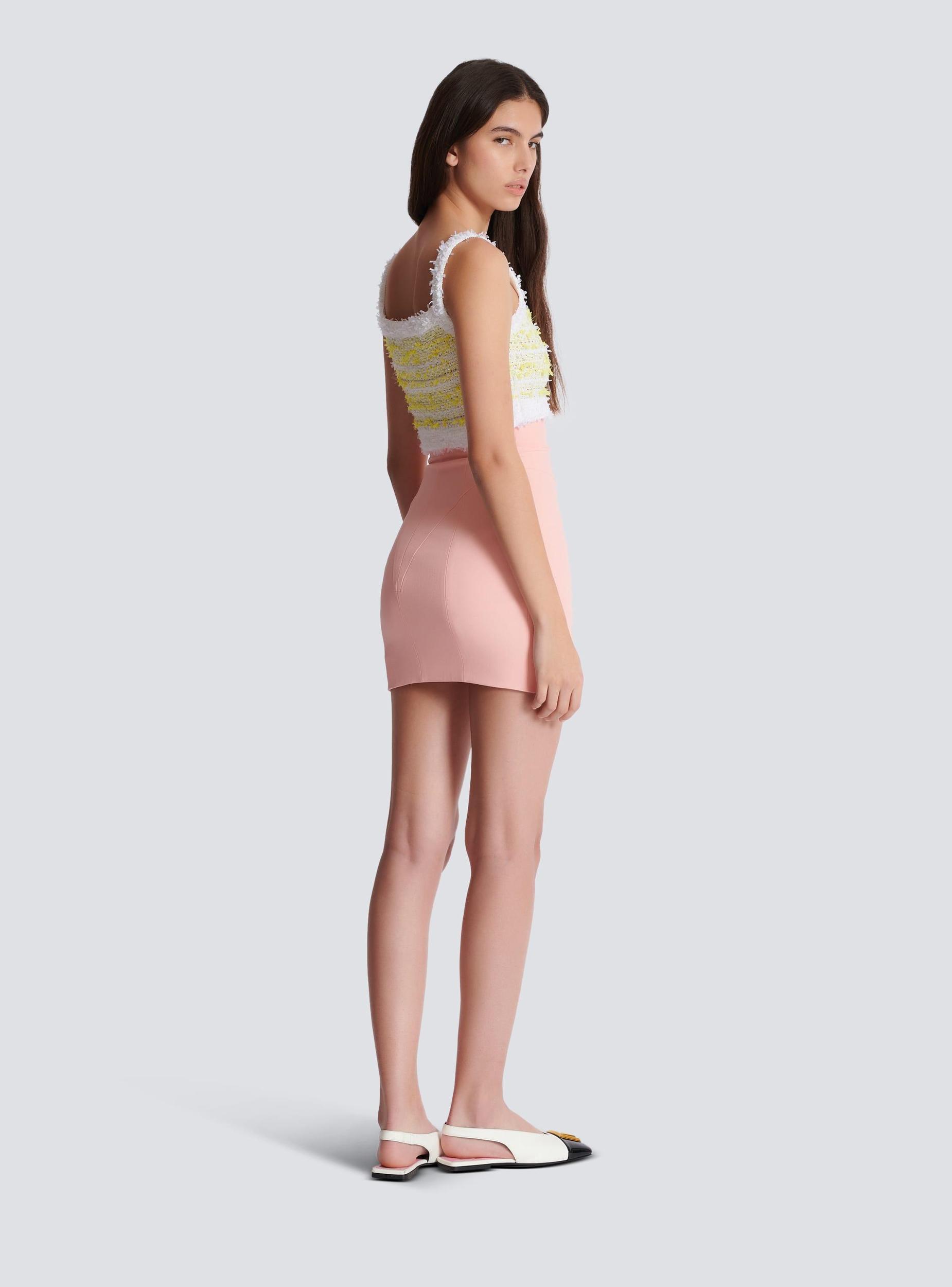 Strappy tweed top Product Image