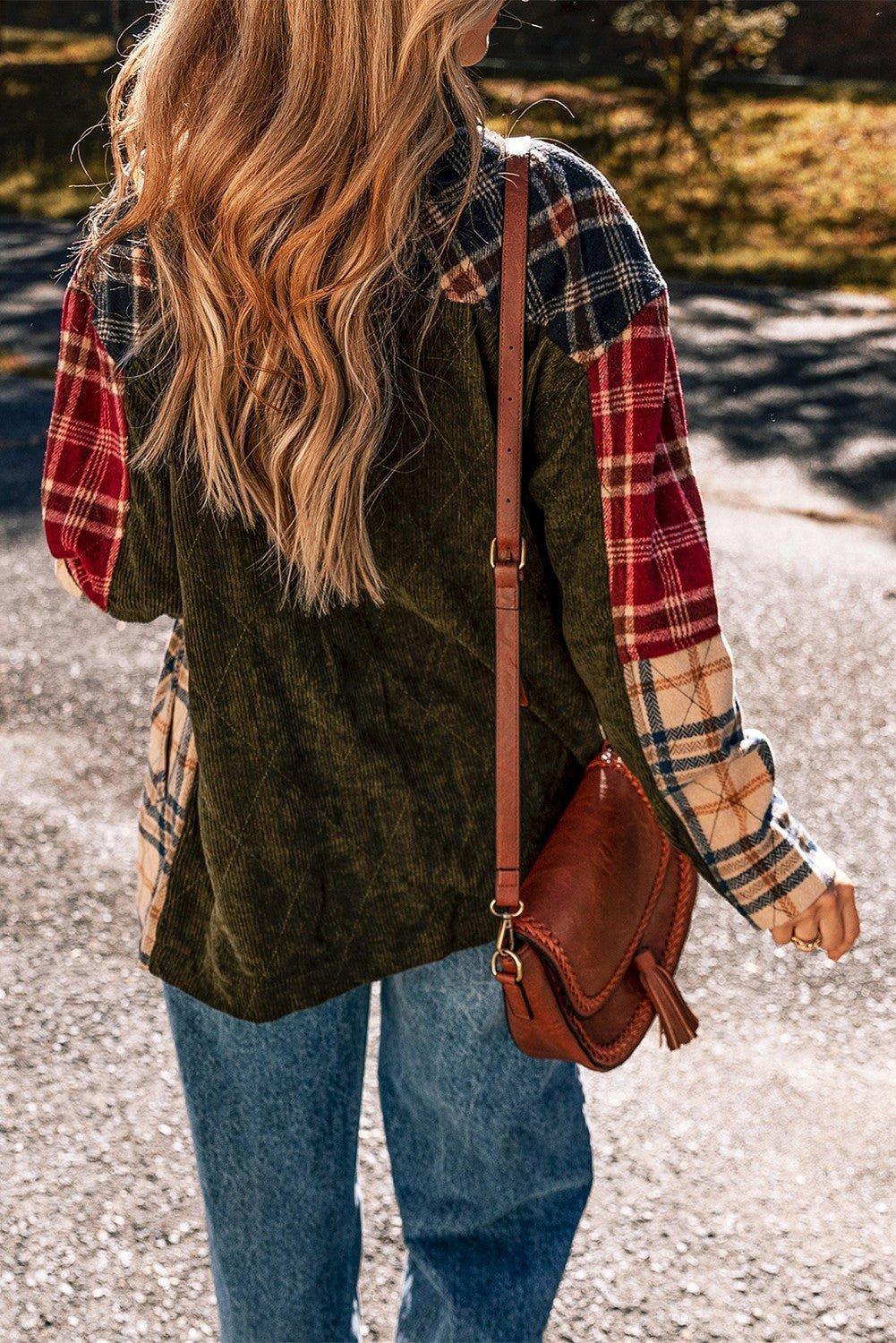 Part Of Nature Plaid Shacket Product Image