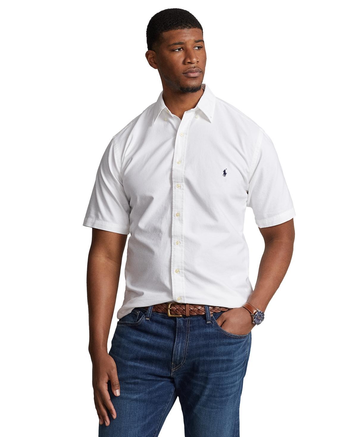 Polo Ralph Lauren Mens Big & Tall Garment-Dyed Oxford Shirt Product Image