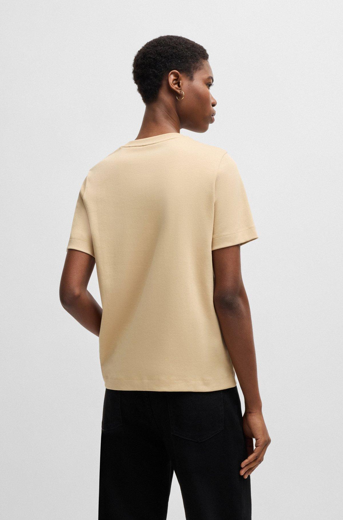 Interlock-cotton T-shirt with Double B monogram Product Image
