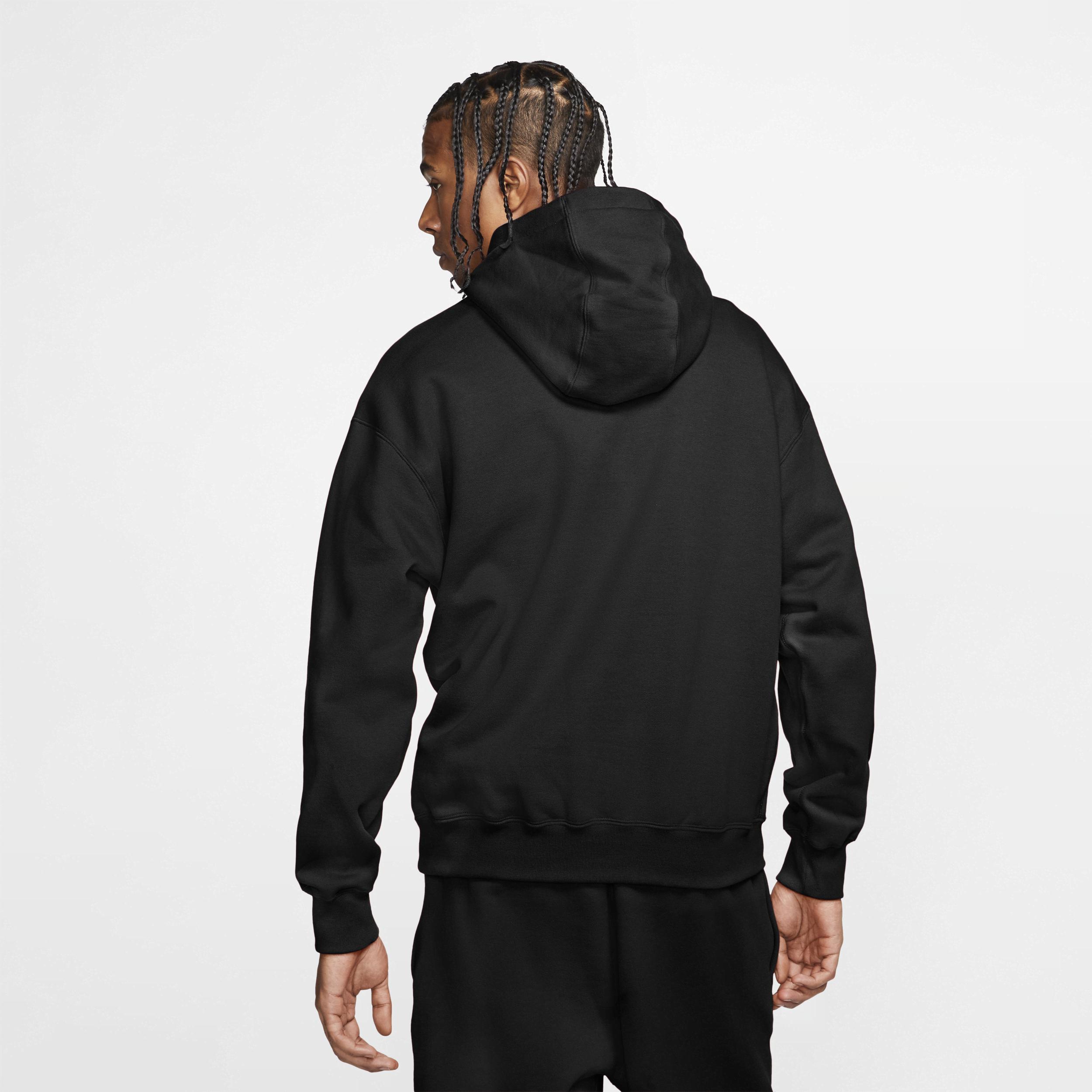 Nike Mens Solo Swoosh Fleece Hoodie Product Image