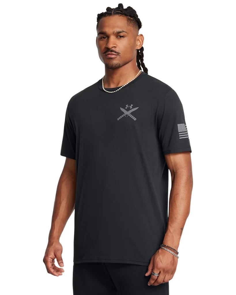 Men's UA Performance Cotton Collegiate T-Shirt Product Image