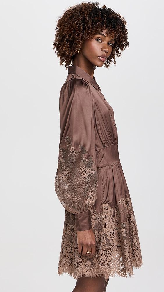 byTiMo Satin Lace Dress | Shopbop Product Image