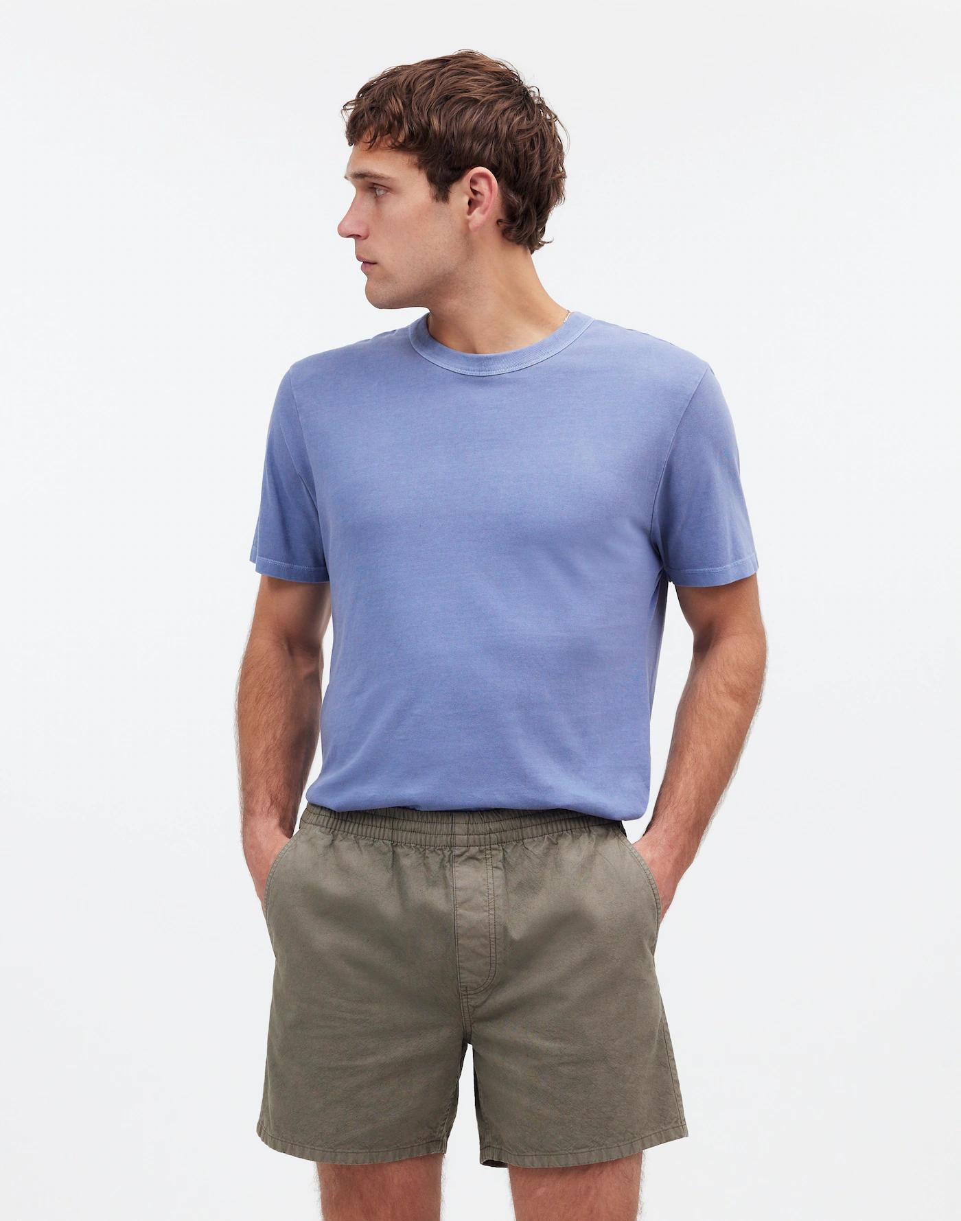 Cotton-Hemp Blend Everywear Shorts Product Image