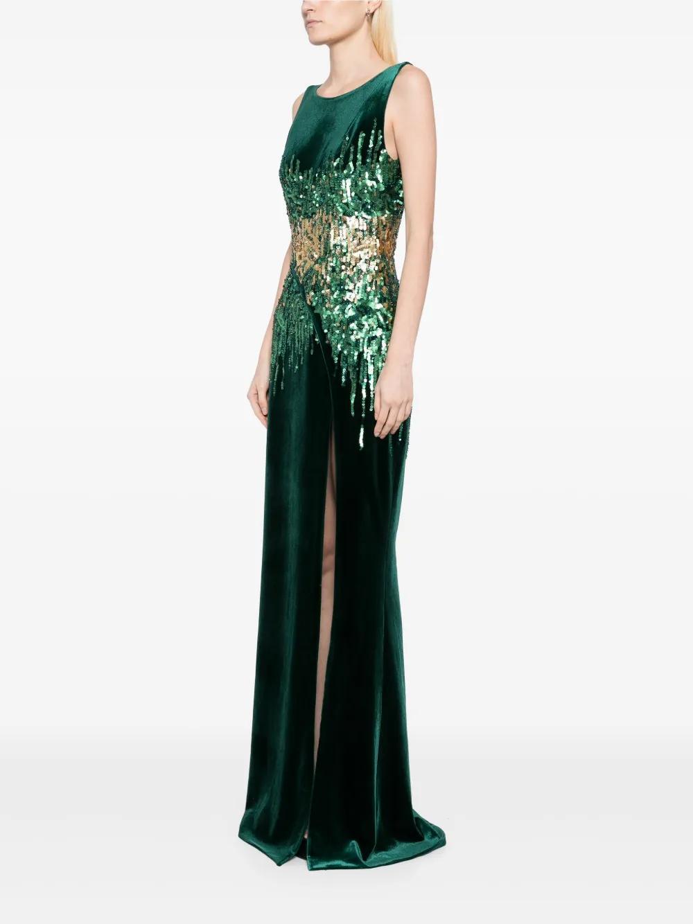 sequin velvet dress Product Image
