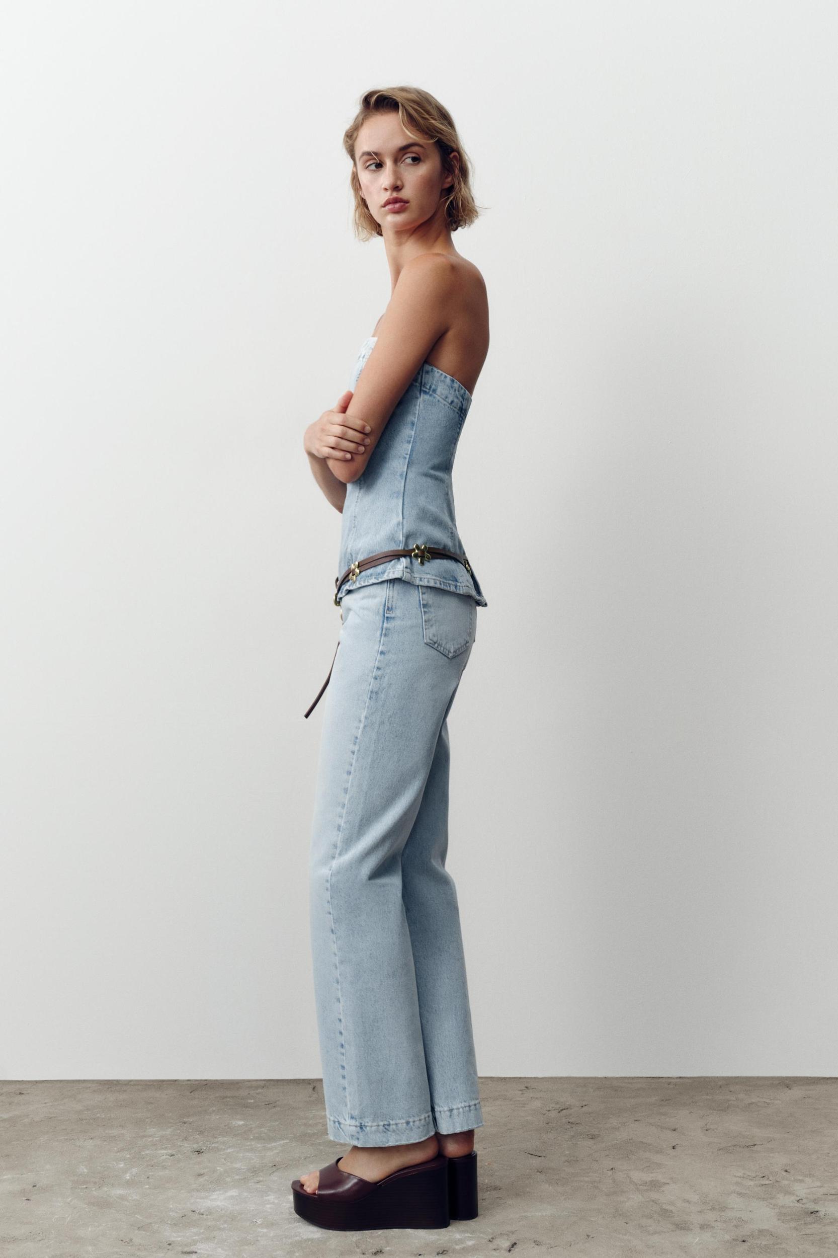 Z.04 STRAIGHT LEG MID RISE FULL LENGTH JEANS Product Image